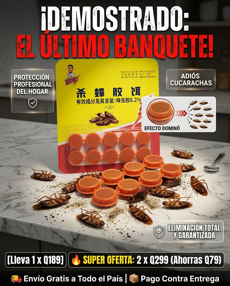 Capsulas De Cebo Para Cucaracha